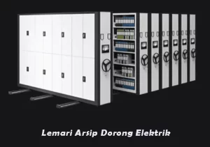 Lemari Arsip Dorong Elektrik